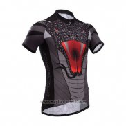 2014 Abbigliamento Ciclismo Fox Cyclingbox Nero e Grigio Manica Corta e Salopette