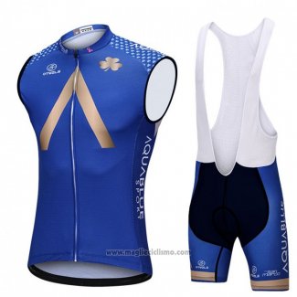 2018 Gilet Antivento Aqua Blue Sport Blu