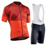 2019 Abbigliamento Ciclismo Northwave Arancione Manica Corta e Salopette