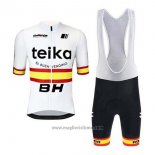 2020 Abbigliamento Ciclismo Teika BH Campione Spagna Manica Corta e Salopette