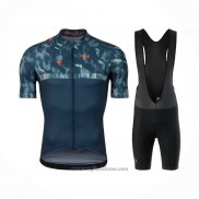 2021 Abbigliamento Ciclismo Pearl Izumi Blu Verde Manica Corta e Salopette