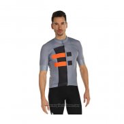 2021 Abbigliamento Ciclismo Sportful Grigio Arancione Manica Corta e Salopette