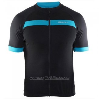 2016 Abbigliamento Ciclismo Craft Nero e Blu Manica Corta e Salopette