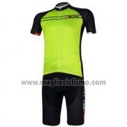 2017 Abbigliamento Ciclismo Nalini Verde Manica Corta e Salopette