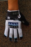 Saxo Bank Tinkoff Guanti Dita Lunghe Ciclismo Bianco