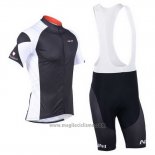 2013 Abbigliamento Ciclismo Nalini Grigio e Nero Manica Corta e Salopette