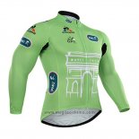 2015 Abbigliamento Ciclismo Tour de France Vede Militare Manica Lunga e Salopette