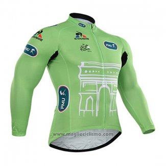 2015 Abbigliamento Ciclismo Tour de France Vede Militare Manica Lunga e Salopette