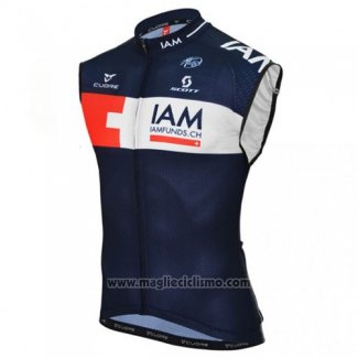 2016 Gilet Antivento IAM Nero e Rosso