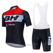 2020 Abbigliamento Ciclismo BH Templo Rosso Bianco Nero Manica Corta e Salopette