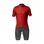 2021 Abbigliamento Ciclismo Mavic Rosso Manica Corta e Salopette