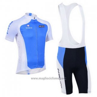 2013 Abbigliamento Ciclismo Nalini Celeste e Bianco Manica Corta e Salopette