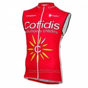 2016 Gilet Antivento Cofidis Giallo e Rosso