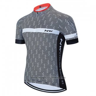 2020 Abbigliamento Ciclismo Northwave Bianco Grigio Manica Corta e Salopette