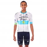 2021 Abbigliamento Ciclismo Astana Campione Kazako Manica Corta e Salopette