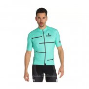 2021 Abbigliamento Ciclismo Bianchi Chiaro Verde Manica Corta e Salopette(2)