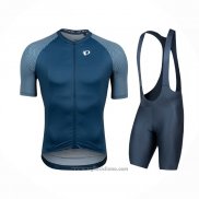 2021 Abbigliamento Ciclismo Pearl Izumi Spento Blu Manica Corta e Salopette