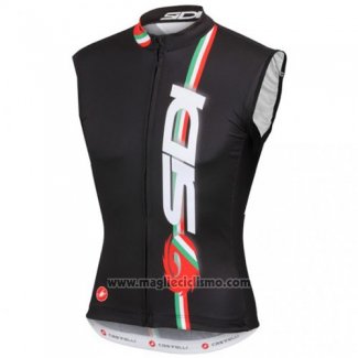 2014 Gilet Antivento SIDI Nero e Rosso