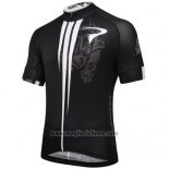 2016 Abbigliamento Ciclismo Pinarello Nero Bianco Manica Corta e Salopette