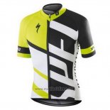 2016 Abbigliamento Ciclismo Specialized Bianco e Verde Manica Corta e Salopette