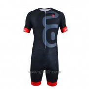 2019 Abbigliamento Ciclismo Emonder-Triathlon Nero Rosso Manica Corta e Salopette