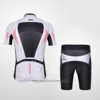 2010 Abbigliamento Ciclismo Nalini Nero e Bianco Manica Corta e Salopette