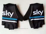 2016 Sky Guanti Corti Ciclismo Nero