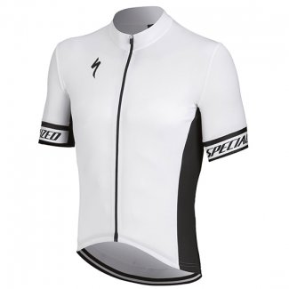 2018 Abbigliamento Ciclismo Specialized Bianco Nero Manica Corta e Salopette