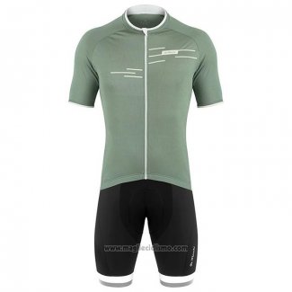 2020 Abbigliamento Ciclismo De Marchi Chiaro Verde Manica Corta e Salopette