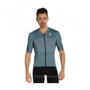 2021 Abbigliamento Ciclismo Sportful Grigio Manica Corta e Salopette