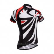 2014 Abbigliamento Ciclismo Fox Cyclingbox Nero e Bianco Manica Corta e Salopette