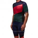 2017 Abbigliamento Ciclismo Maap Rosso Manica Corta e Salopette