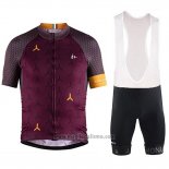 2018 Abbigliamento Ciclismo Craft Monument Spento Rosso Manica Corta e Salopette