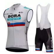 2018 Gilet Antivento Bora Russia Bianco