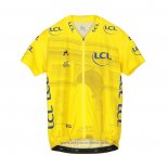 2019 Abbigliamento Ciclismo Tour de France Giallo Manica Corta e Salopette(3)