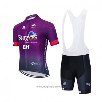 2020 Abbigliamento Ciclismo Burgos BH Fuxia Manica Corta e Salopette