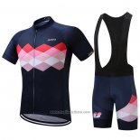 2020 Abbigliamento Ciclismo Eddie Nero Rosso Manica Corta e Salopette