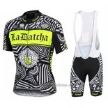 2016 Abbigliamento Ciclismo Tinkoff Grigio Manica Corta e Salopette