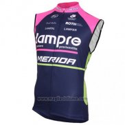 2016 Gilet Antivento Lampre Blu e Fuxia