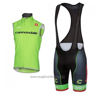 2017 Gilet Antivento Cannondale Verde