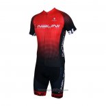 2021 Abbigliamento Ciclismo Nalini Rosso Manica Corta e Salopette