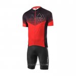 2022 Abbigliamento Ciclismo Loffler Rosso Manica Corta e Salopette
