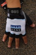 2010 Saxo Bank Tinkoff Guanti Corti Ciclismo