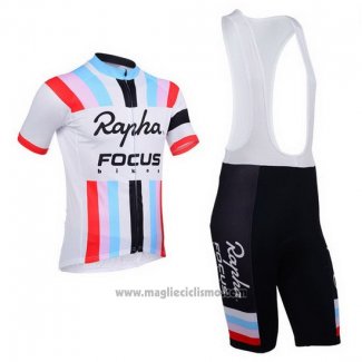 2013 Abbigliamento Ciclismo Rapha Bianco Manica Corta e Salopette