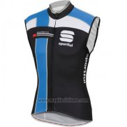 2016 Gilet Antivento Sportful Nero e Blu