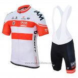 2017 Abbigliamento Ciclismo IAM Campione Austria Manica Corta e Salopette