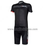 2017 Abbigliamento Ciclismo Nalini Nero Manica Corta e Salopette