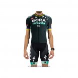 2021 Abbigliamento Ciclismo Bora-Hansgrone Mondo Campione Manica Corta e Salopette