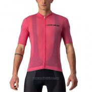 2021 Abbigliamento Ciclismo Giro d'Italia Rosa Manica Corta e Salopette