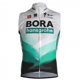 2021 Gilet Antivento Bora Bianco Verde Nero